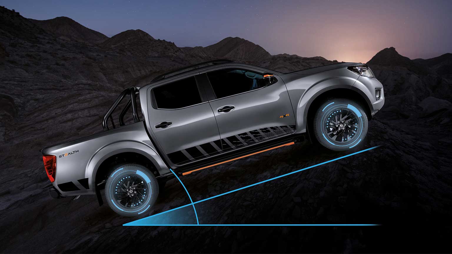 Navara Stealth Intelligent Hill Start Assist